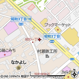 オフハウス函館昭和店周辺の地図