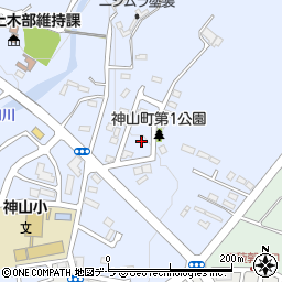 北海道函館市神山町257-18周辺の地図