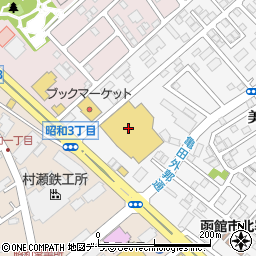 プロノ函館　美原店周辺の地図
