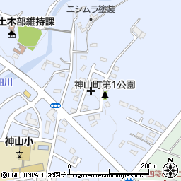 北海道函館市神山町257-28周辺の地図