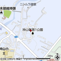 北海道函館市神山町257-20周辺の地図