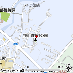 北海道函館市神山町257-14周辺の地図