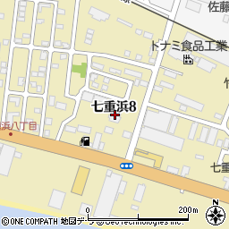 函館自動車整備センター周辺の地図