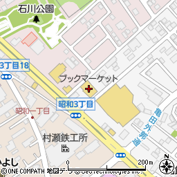 ブック・マーケット函館美原店周辺の地図