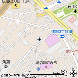 サントリービバレッジサービス函館支店周辺の地図