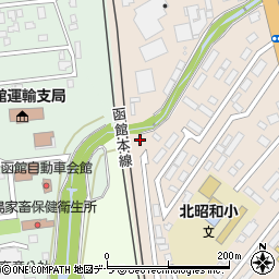 昭和第5街区公園周辺の地図