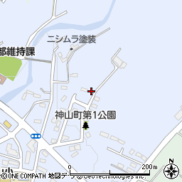 北海道函館市神山町286-3周辺の地図