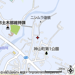北海道函館市神山町255-1周辺の地図