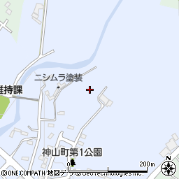北海道函館市神山町291-13周辺の地図