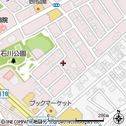 北海道函館市石川町318-6周辺の地図
