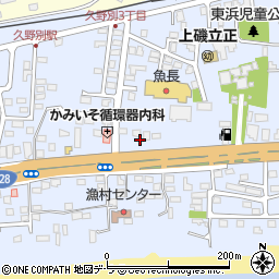 株式会社かもめ調剤薬局　東浜店周辺の地図