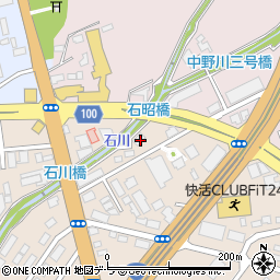 日本食研株式会社　函館営業所周辺の地図