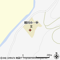 函館市立鱒川中学校周辺の地図