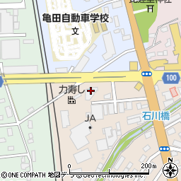 有限会社函館の味笹川周辺の地図