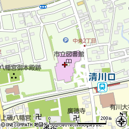 北斗市総合文化センターかなで～る　大ホール周辺の地図