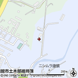 北海道函館市神山町305-44周辺の地図