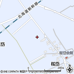 北海道北斗市桜岱112周辺の地図