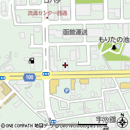 ロジスティード北日本株式会社　函館出張所周辺の地図