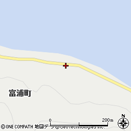 北海道函館市富浦町100周辺の地図