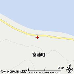 北海道函館市富浦町124周辺の地図