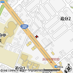 北斗浜分郵便局 ＡＴＭ周辺の地図