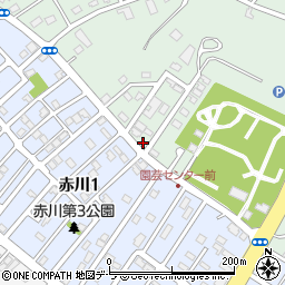 北海道函館市赤川町139-16周辺の地図