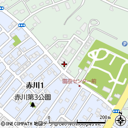 北海道函館市赤川町139-75周辺の地図