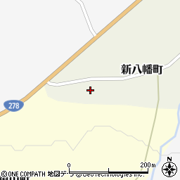 北海道函館市新八幡町158周辺の地図
