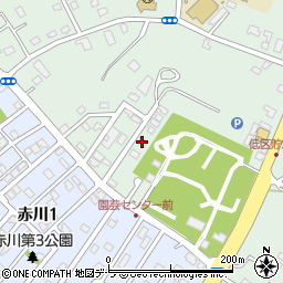 北海道函館市赤川町139-8周辺の地図