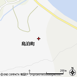 北海道函館市島泊町周辺の地図