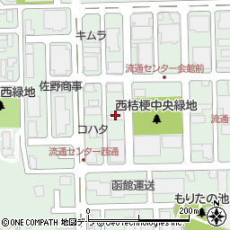 アイビック函館営業所周辺の地図