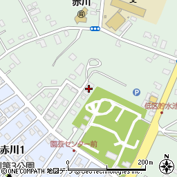 北海道函館市赤川町139-4周辺の地図