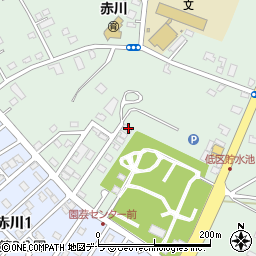 北海道函館市赤川町139-3周辺の地図