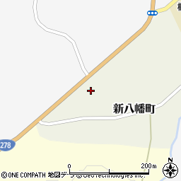 北海道函館市新八幡町152周辺の地図