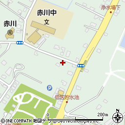 北海道函館市赤川町133周辺の地図
