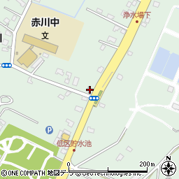 北海道函館市赤川町119周辺の地図