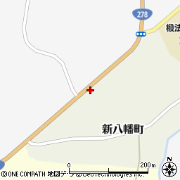 北海道函館市新八幡町157-1周辺の地図