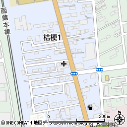 カワシマアパート周辺の地図