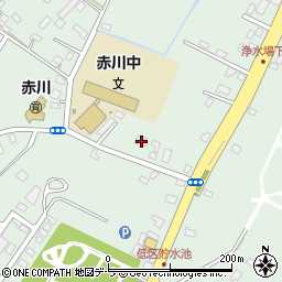 北海道函館市赤川町121周辺の地図