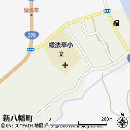 北海道函館市新八幡町周辺の地図