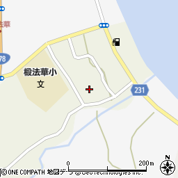 北海道函館市新八幡町76周辺の地図