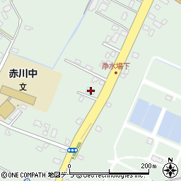 北海道函館市赤川町116周辺の地図