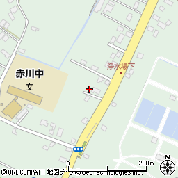 北海道函館市赤川町123-1周辺の地図