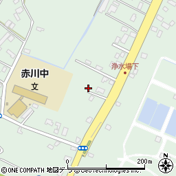 北海道函館市赤川町123周辺の地図