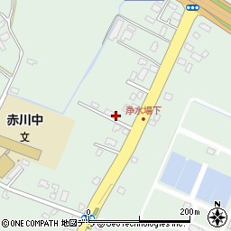北海道函館市赤川町209-3周辺の地図