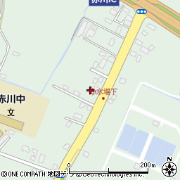 北海道函館市赤川町207周辺の地図