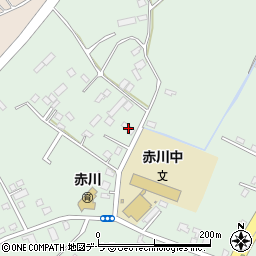北海道函館市赤川町168-3周辺の地図