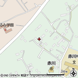 北海道函館市赤川町165-7周辺の地図