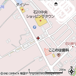 美容プラージュ函館　石川店周辺の地図