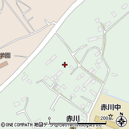 北海道函館市赤川町166周辺の地図